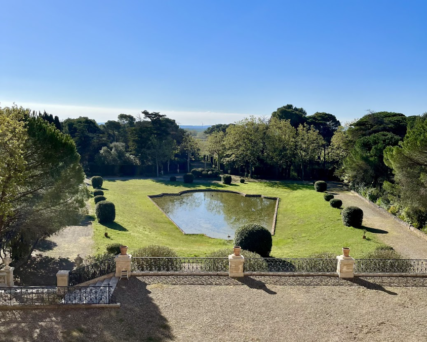 Le parc du château pour votre mariage dans l'aude