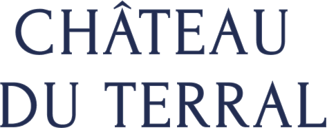 Titre bleu CHÂTEAU DU TERRAL